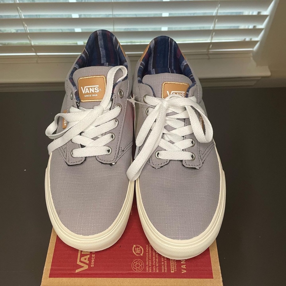Deluxe Twill Frost Grey Vans